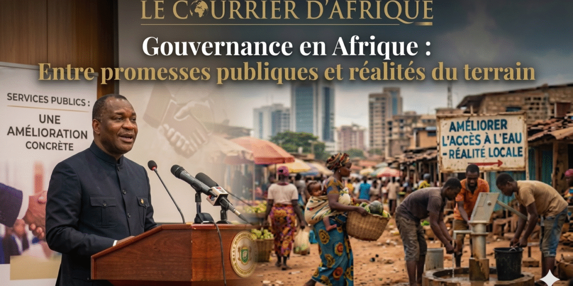 Gouvernance en Afrique : entre promesses publiques et réalités du terrain